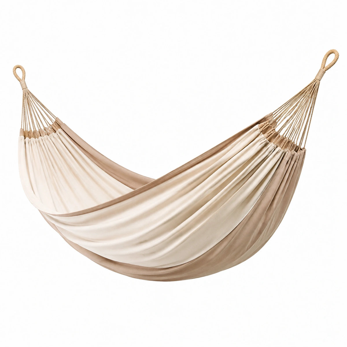 Hamaca de Algodón 200x150 cm Beige